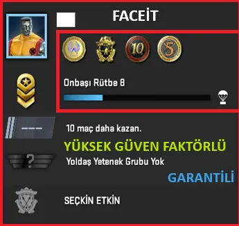 CS2 Prime Hesap Satın Al - ANINDA TESLİM | 4 MADALYA | 55 SAAT | FACEIT