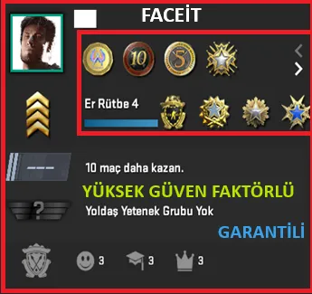 CS2 Prime Hesap Satın Al - ANINDA TESLİM | 8 MADALYA | 1145 SAAT | FACEIT