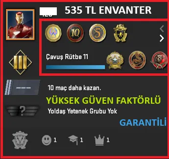 CS2 Prime Hesap Satın Al - ANINDA TESLİM | 7 MADALYA | 346 SAAT | FACEIT