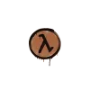 Mühürlü Grafiti | Lambda (Kaplan Turuncusu)