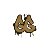 Mühürlü Grafiti | GGEZ (Çöl Kızılı)